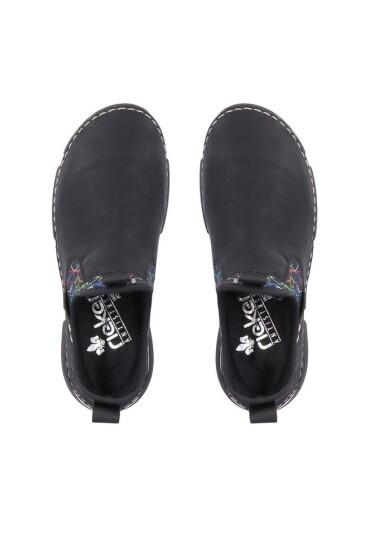 Rieker Сникърси 45957-00 Schwarz / Schwarz-Balao 00 - Mera.bg