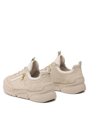 Rieker Сникърси 45974-62 Beige - Mera.bg