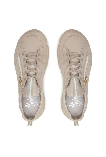 Rieker Сникърси 45974-62 Beige - Mera.bg