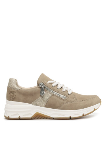 Rieker Сникърси 48133-62 Beige - Mera.bg