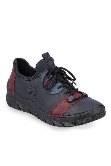 Rieker Сникърси 55057-14 Ozean / Wine / Navy / Royal 14 - Mera.bg