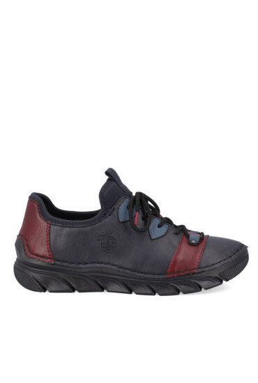 Rieker Сникърси 55057-14 Ozean / Wine / Navy / Royal 14 - Mera.bg