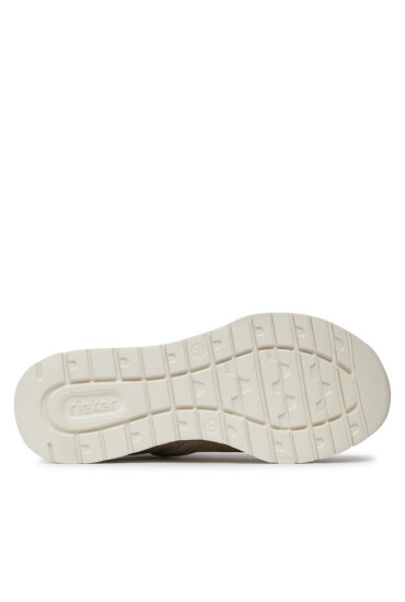 Rieker Сникърси M6050-64 Pfeffer / Offwhite 64 - Mera.bg