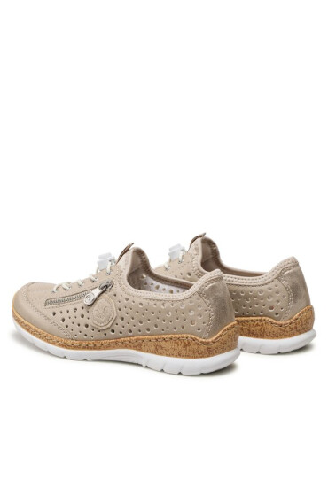 Rieker Сникърси N42P6-62 Beige - Mera.bg