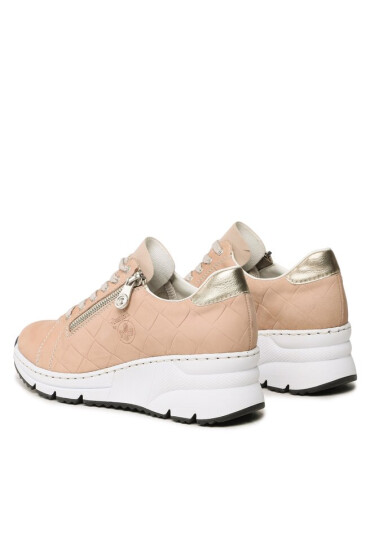 Rieker Сникърси N6305-60 Beige - Mera.bg