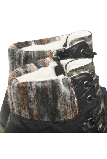 Rieker Туристически oбувки Z6708-00 Schwarz Kombi - Mera.bg