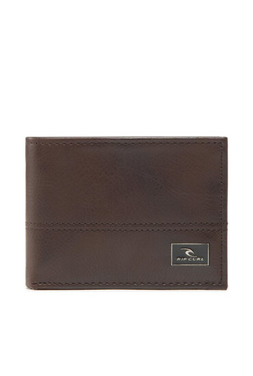 Rip Curl Голям мъжки портфейл Corpawatu Icon Pu Slim BWUJU2 Black/Tan 5140 - Mera.bg