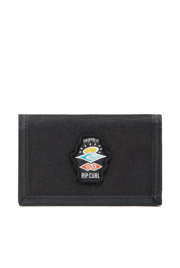 Rip Curl Голям мъжки портфейл Icons Surf Wallet BWUAZ9 Черен - Mera.bg