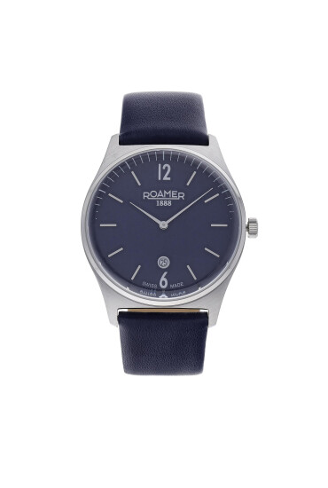 Roamer Часовник Elements Gents 650810 41 45 05 Тъмносин - Mera.bg