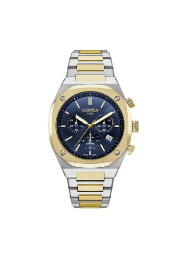 Roamer Часовник Stingray R7 Chrono 854837 47 45 50 Gold/Silver - Mera.bg