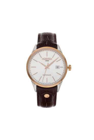 Roamer Часовник Superior 3H 508833 49 15 05 Кафяв - Mera.bg