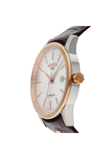 Roamer Часовник Superior 3H 508833 49 15 05 Кафяв - Mera.bg