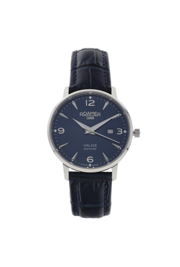 Roamer Часовник Valais 958844 41 44 05 Тъмносин - Mera.bg