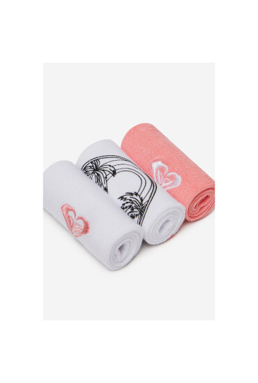 Roxy Дълги чорапи AS__05W_SS25 (3-PACK) Розов - Mera.bg