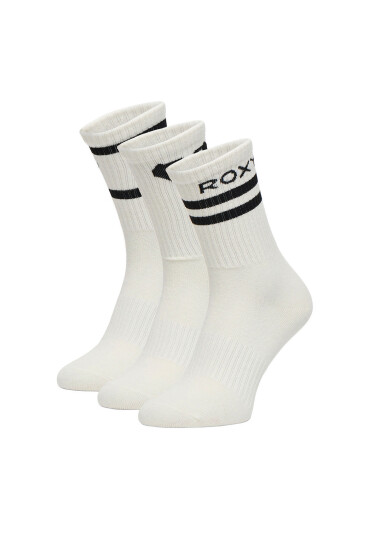 Roxy Дълги чорапи CEO_AS__11_W_AW25 (3-PACK) Бял - Mera.bg