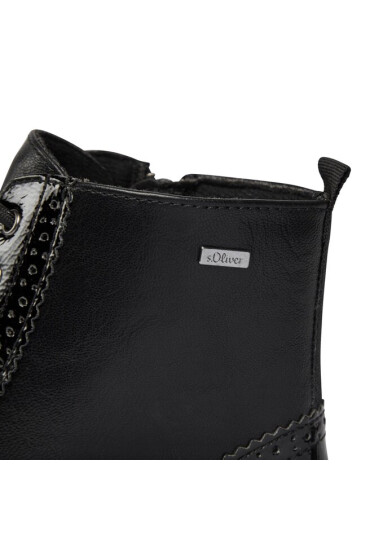 s.Oliver Боти 5-25255-41 Black Comb. 098 - Mera.bg