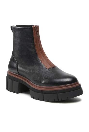 s.Oliver Боти 5-25409-29 Black/Tan 035 - Mera.bg