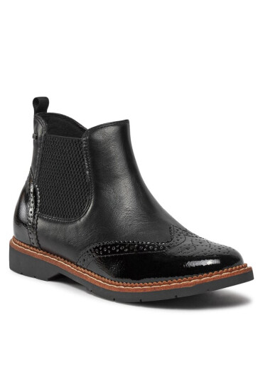 s.Oliver Боти 5-25444-41 Black Comb. 098 - Mera.bg