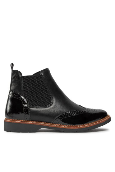 s.Oliver Боти 5-25444-41 Black Comb. 098 - Mera.bg