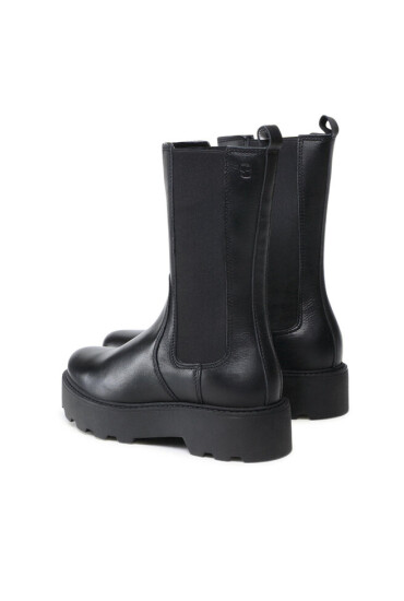 s.Oliver Боти 5-25482-29 Black Leather 003 - Mera.bg
