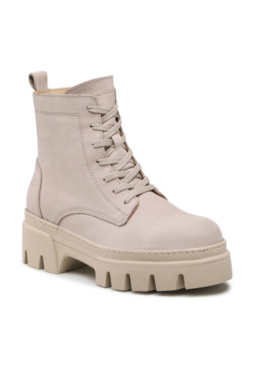 s.Oliver Боти 5-26294-39 Beige Nubuck 407 - Mera.bg