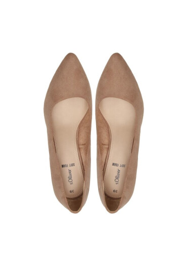 s.Oliver Обувки на ток 5-22411-20 Taupe 341 - Mera.bg