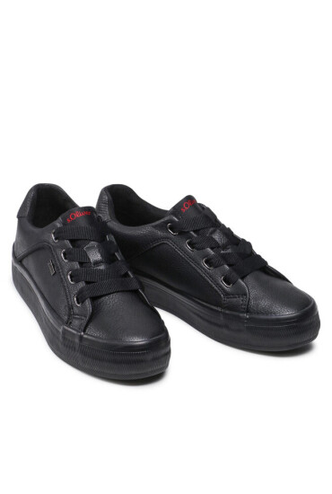 s.Oliver Сникърси 5-23614-28 Black 001 - Mera.bg