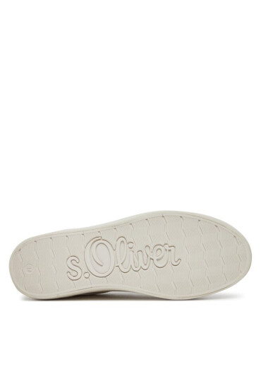 s.Oliver Сникърси 5-23614-41 Cream 462 - Mera.bg