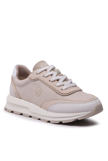 s.Oliver Сникърси 5-23616-30 Beige Comb 410 - Mera.bg