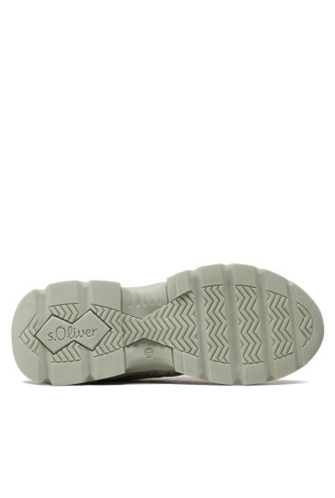 s.Oliver Сникърси 5-23621-30 Beige Comb 410 - Mera.bg