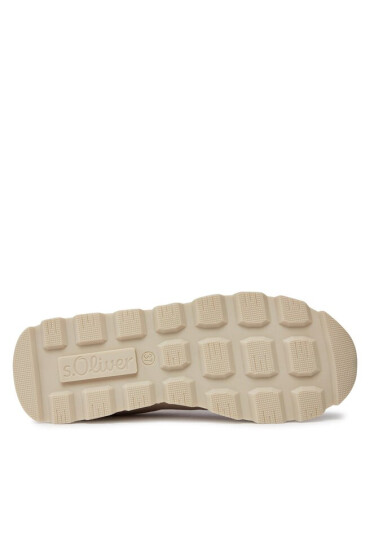 s.Oliver Сникърси 5-23634-41 Cream 462 - Mera.bg