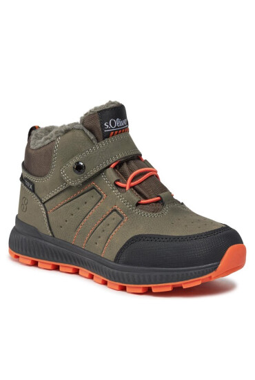 s.Oliver Зимни обувки 5-46106-41 Khaki 701 - Mera.bg