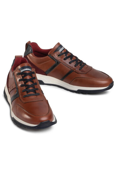 Salamander Сникърси Dayman 31-54901-07 Cognac/Navy - Mera.bg
