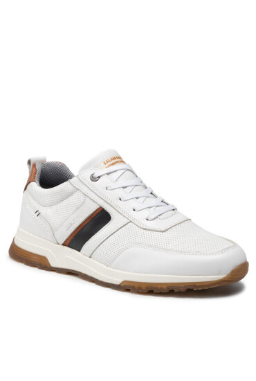 Salamander Сникърси Dayman 31-54901-40 White/Navy/Cognac - Mera.bg