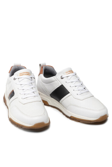 Salamander Сникърси Dayman 31-54901-40 White/Navy/Cognac - Mera.bg