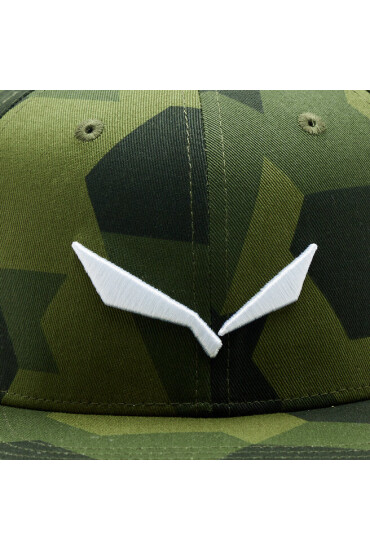 Salewa Шапка с козирка 00-0000026482 Green Camou 5521 - Mera.bg
