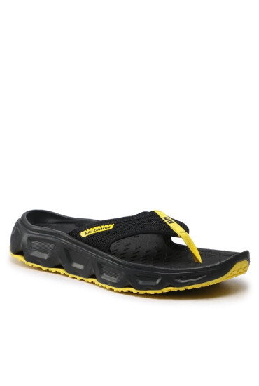 Salomon Джапанки Reelax Break 6.0 471109 27 M0 Black/Black/Buttercup - Mera.bg