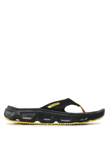 Salomon Джапанки Reelax Break 6.0 471109 27 M0 Black/Black/Buttercup - Mera.bg