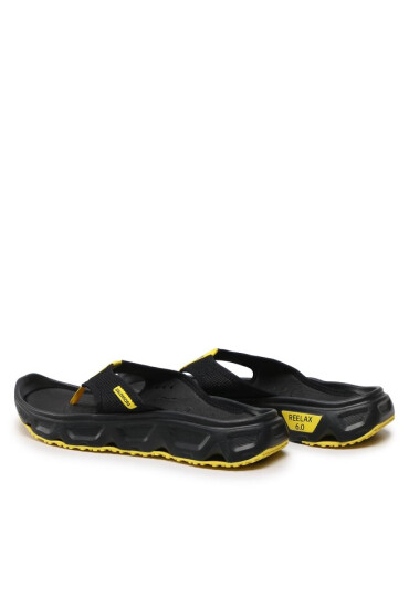 Salomon Джапанки Reelax Break 6.0 471109 27 M0 Black/Black/Buttercup - Mera.bg