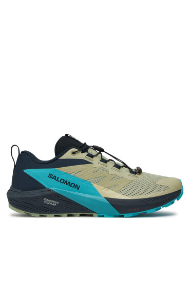 Salomon Маратонки за бягане Sense Ride 5 L47458500 Зелен - Mera.bg