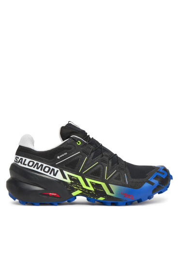 Salomon Маратонки за бягане Speedcross 6 Gore-Tex Fan Fire L47832200 Черен - Mera.bg