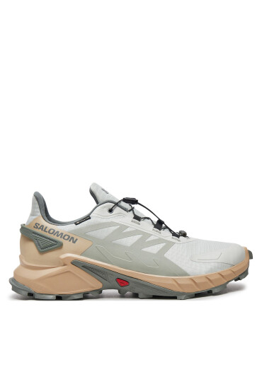 Salomon Маратонки за бягане Supercross 4 Gore-Tex L47594300 Сив - Mera.bg
