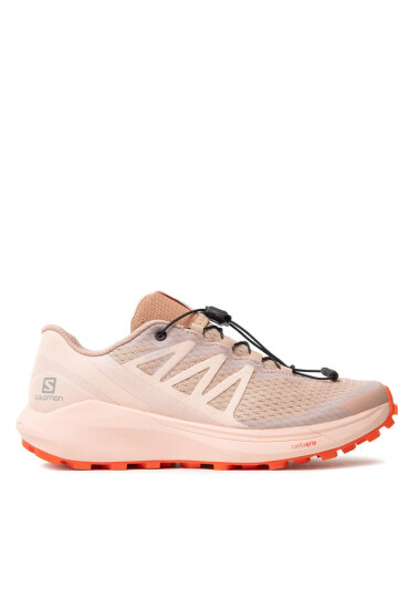 Salomon Обувки Sense Ride 4 W 414503 20 V0 Sirocco/Peachy Keen/Red Orange - Mera.bg
