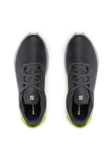 Salomon Обувки Alphacross 4 Gtx GORE-TEX 470667 26 V0 Ebony/Pearl Blue/Acid Lime - Mera.bg
