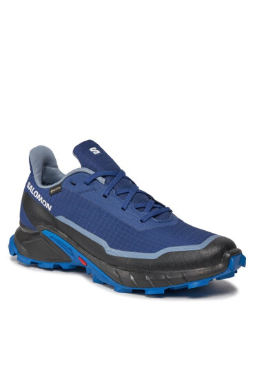 Salomon Обувки Alphacross 5 Gtx 473092 29 W0 Blue Print/Lapis Blue/White - Mera.bg