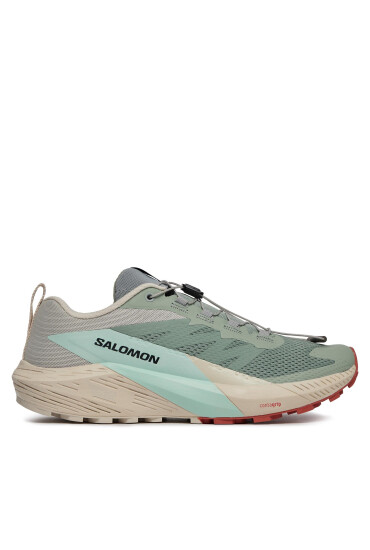 Salomon Маратонки за бягане Sense Ride 5 L47211700 Зелен - Mera.bg