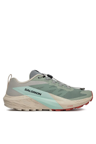 Salomon Маратонки за бягане Sense Ride 5 L47211700 Зелен - Mera.bg