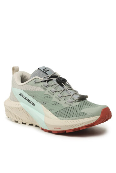 Salomon Обувки Sense Ride 5 L47212300 Lily Pad/Rainy Day/Bleached Aqua - Mera.bg