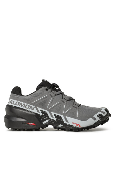 Salomon Маратонки за бягане Speedcross 6 L41738000 Сив - Mera.bg