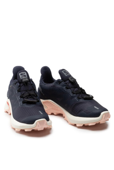 Salomon Маратонки за бягане Supercross 3 Gtx W GORE-TEX 414564 20 W0 Тъмносин - Mera.bg